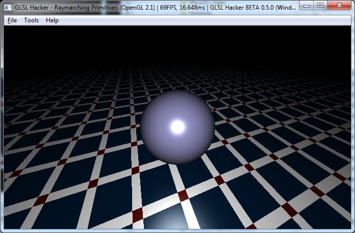 Build Worlds With Distance Functions in GLSL, GLSL Hacker