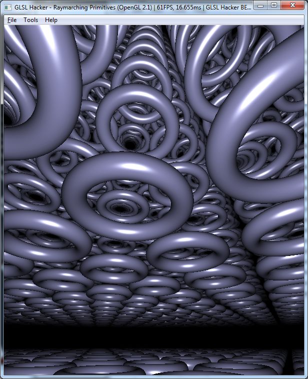 Build Worlds With Distance Functions in GLSL, GLSL Hacker