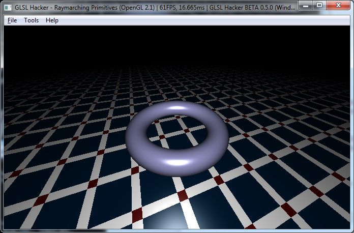 Build Worlds With Distance Functions in GLSL, GLSL Hacker
