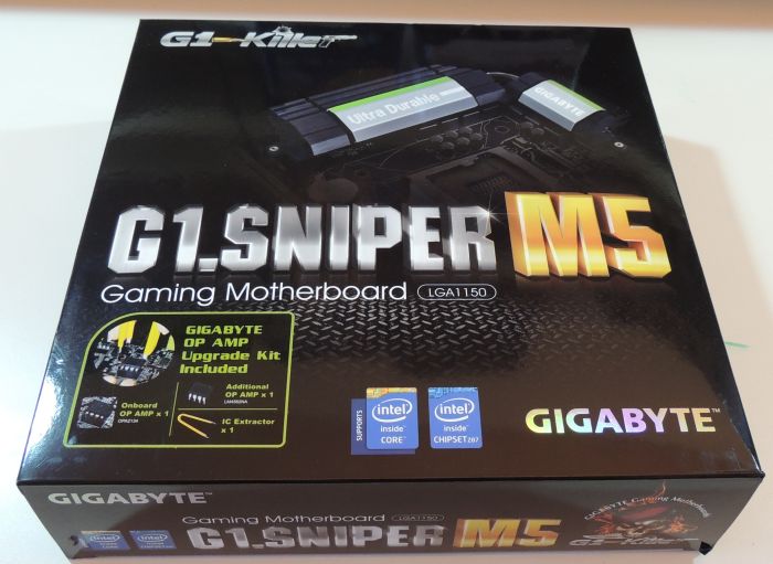 Gigabyte G1.Sniper M5 Z87 Motherboard Unboxing