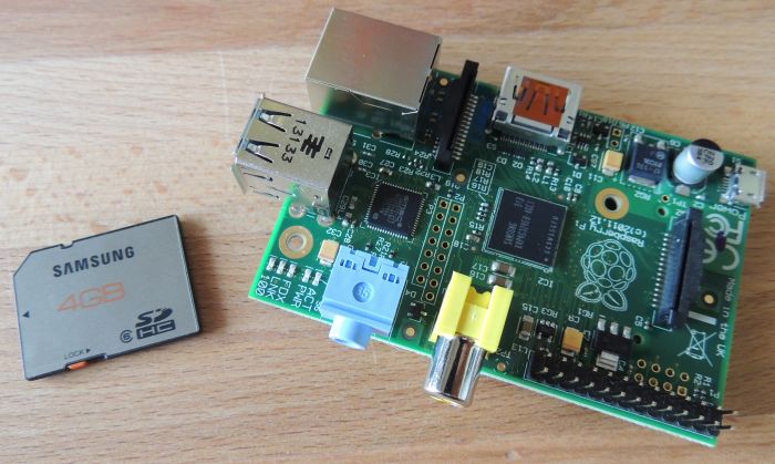 Raspberry Pi Model B board