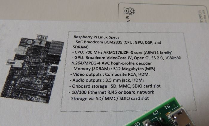 Raspberry Pi Model B board
