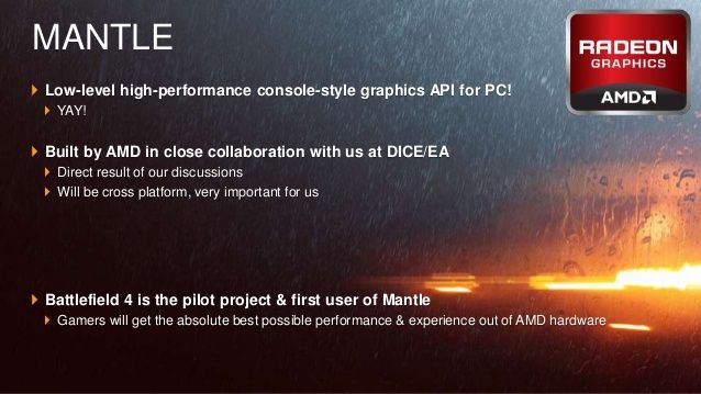 AMD Mantle - Low-level High Performance Graphics API for PC