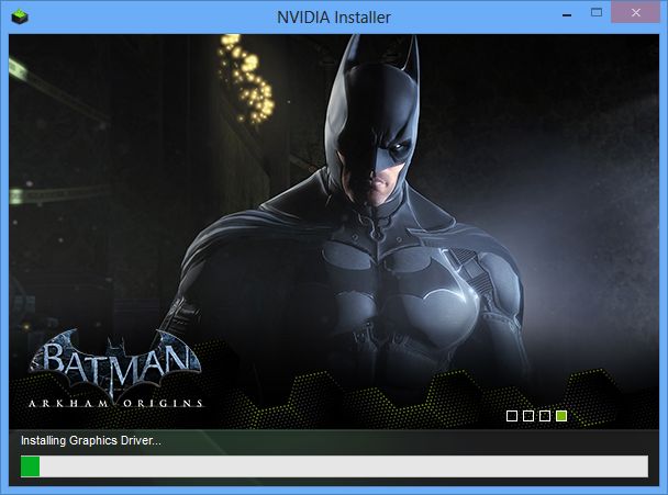 NVIDIA GeForce Driver installation