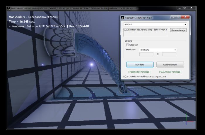 MadShaders, GLSL Sandbox demo #7424