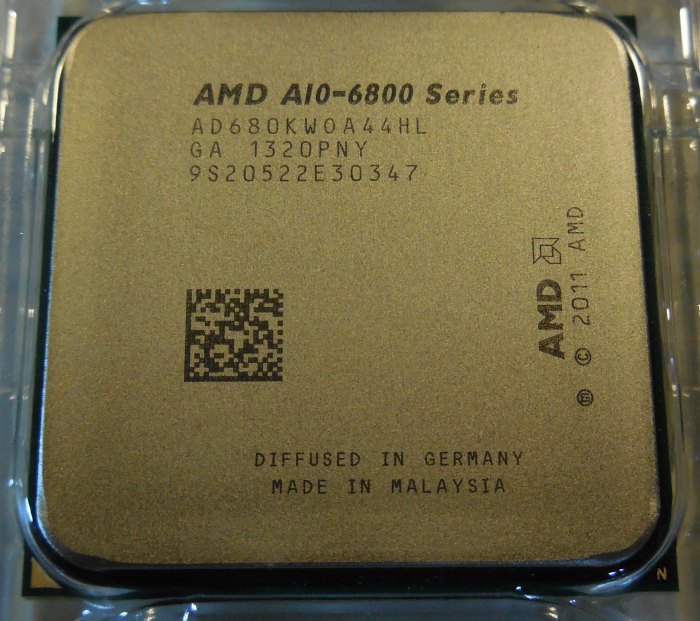 AMD A10-6800K processor