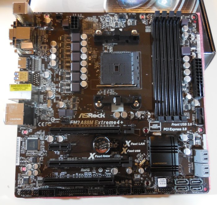 ASRock FM2A88M Extreme4+ motherboard