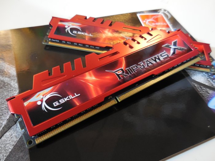 G.Skill RipjawsX 8GB kit