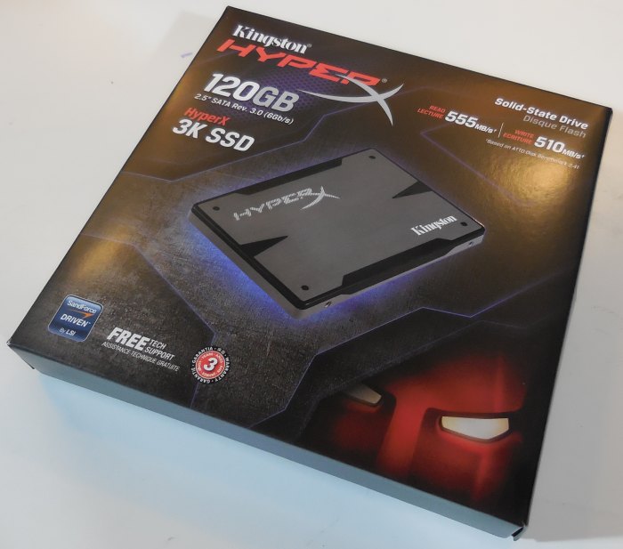 Kingston HyperX 3K 120GB SSD