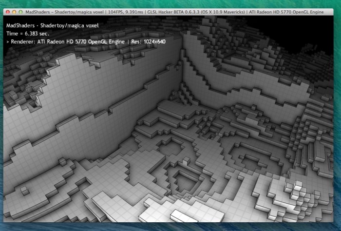 MadShaders GLSL demo