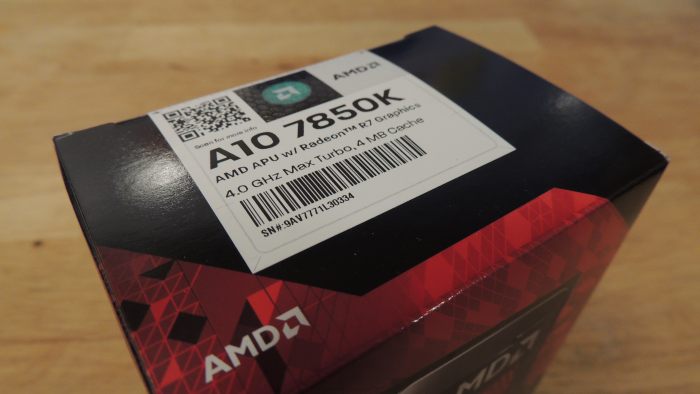 AMD Kaveri APU A10-7850K, box