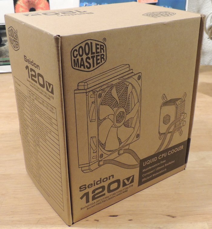 Cooler Master Seidon 120v CPU cooler