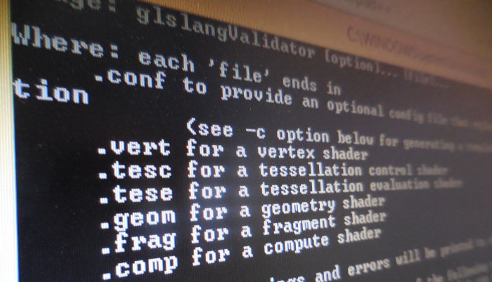 glslLangValidator: OpenGL / OpenGL ES Reference Compiler