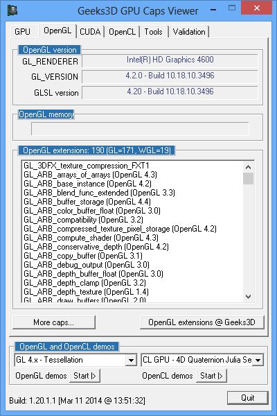 opengl version for intel gma 4500 mhd opengl version for intel gma 4500 mhd
