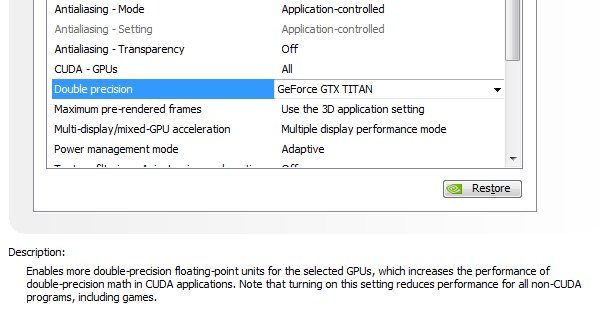 OpenGL 4 FP64 test - AMD RAdeon vs NVIDIA GeForce