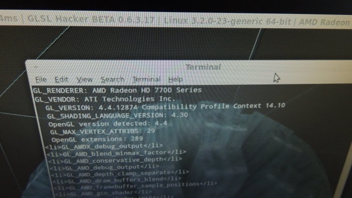 AMD Catalyst 14.4 - OpenGL 4.4 - Linux - GLSL Hacker