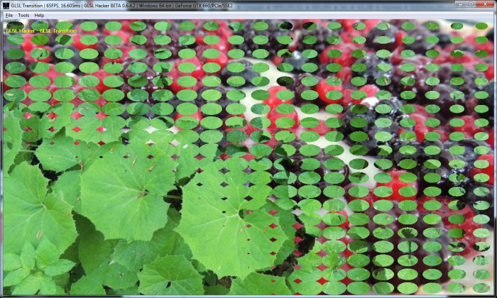 GLSL Transition Effects