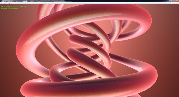 (Shader Library) Bumpy Sphere Env Normal Mapping