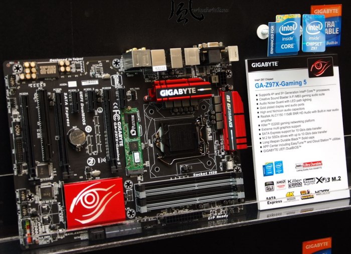 GIGABYTE GA Z97X Gaming 5 motherboard (SLI and CrossFire)