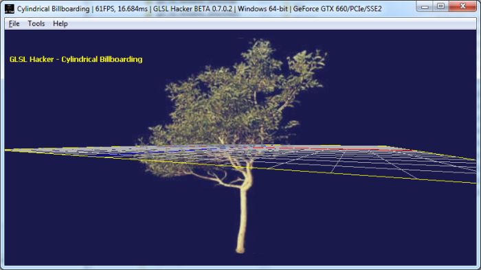 GLSL Hacker - Billboarding in the vertex shader