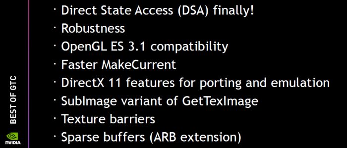 OpenGL 4.5 update for NVIDIA GPUs