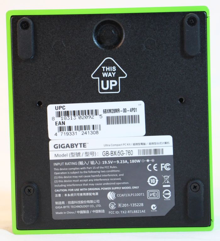 GIGABYTE BRIX GTX 760 Compact Gaming PC Kit