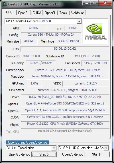 gpu caps viewer