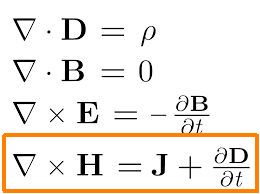 Maxwell's electromagnetic field equations