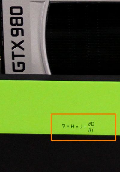 NVIDIA GeForce GTX 980, Maxwell equations on the bundle box