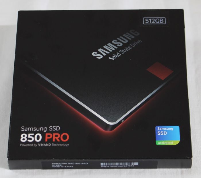 Samsung SSD 850 PRO 512GB
