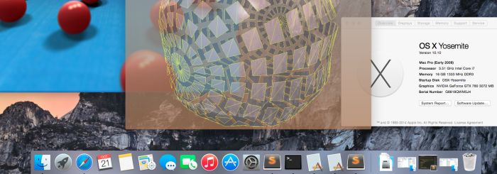 OS X 10.10 Yosemite - Hackintosh