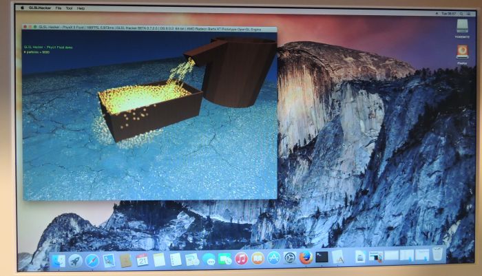 OS X 10.10 Yosemite - GLSL Hacker demos