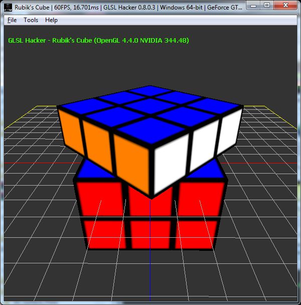 Rubik's Cube cubelet rotation