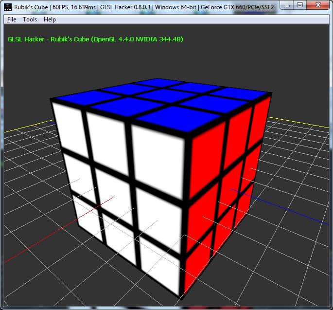 Rubik's Cube colors