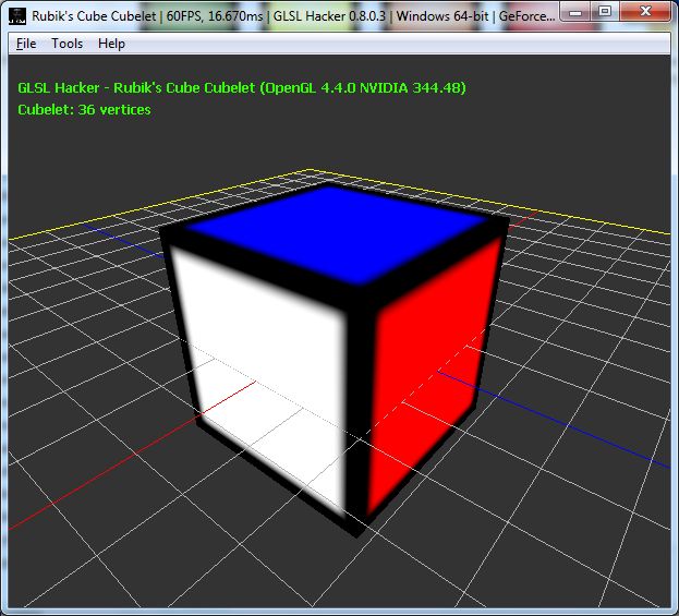 Rubik's Cube cubelet color