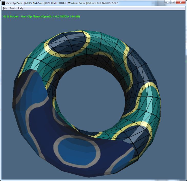 GLSL Hacker - user clipping planes
