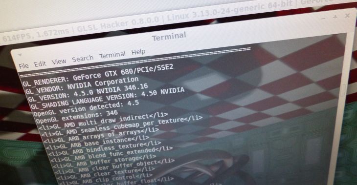 NVIDIA R346.16 for Linux - GLSL Hacker