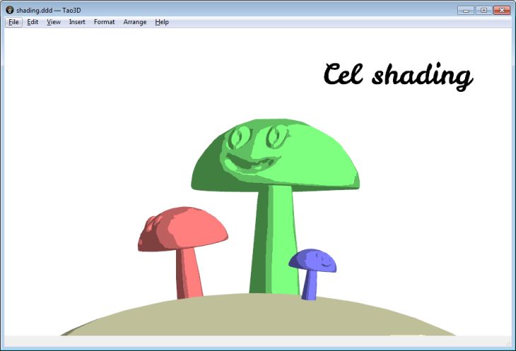 Tao3D - Toon Shading demo