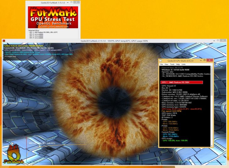 FurMark 1.9.2 Released (GPU Stress Test Utility, OpenGL Benchmark