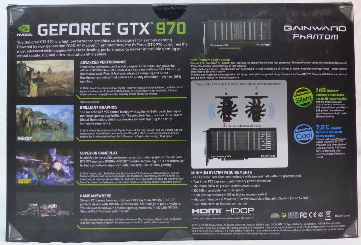 Gainward GeForce GTX 970 Phantom