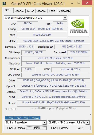 GPU Caps Viewer 1.22.0