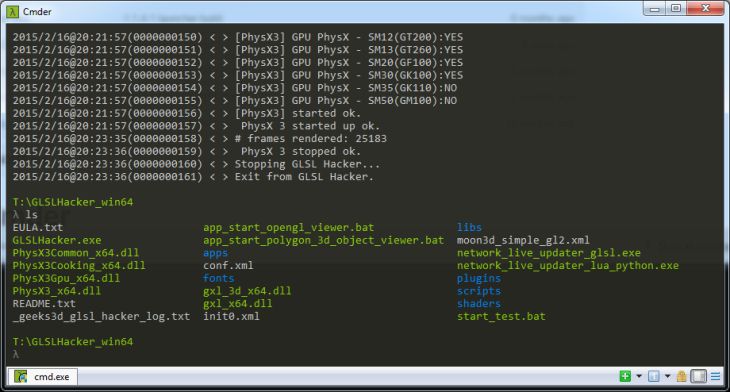 Cmder, a terminal / console utility for Windows