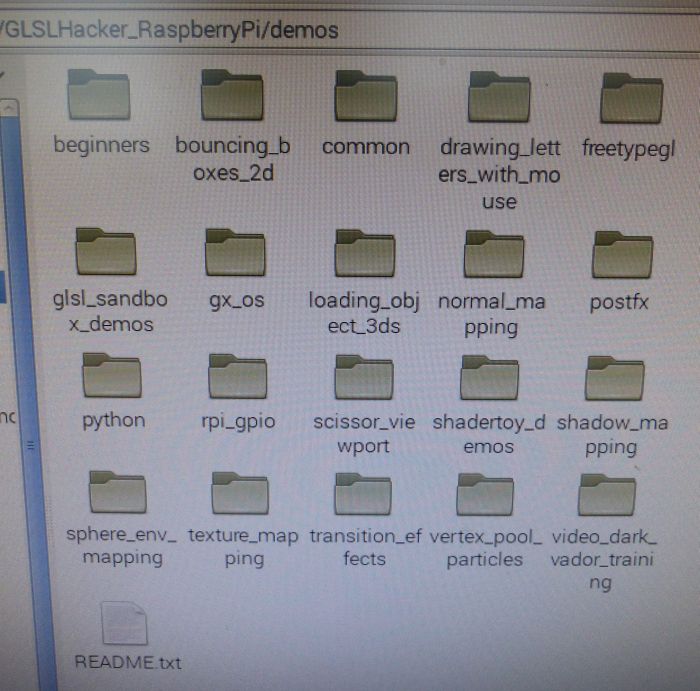 GLSL Hacker for Raspberry Pi