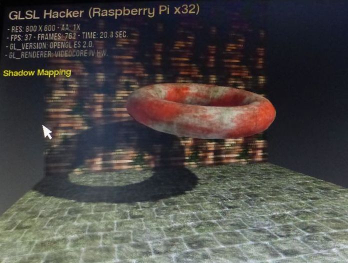 GLSL Hacker for Raspberry Pi