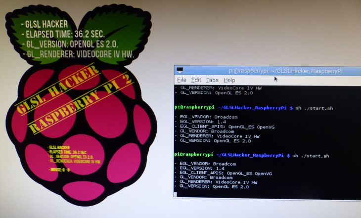 GLSL Hacker for Raspberry Pi