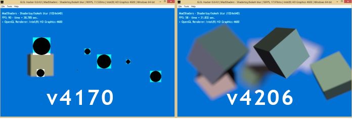 Intel v4206 brings OpenGL bugfixes for MadShaders 0.4.1