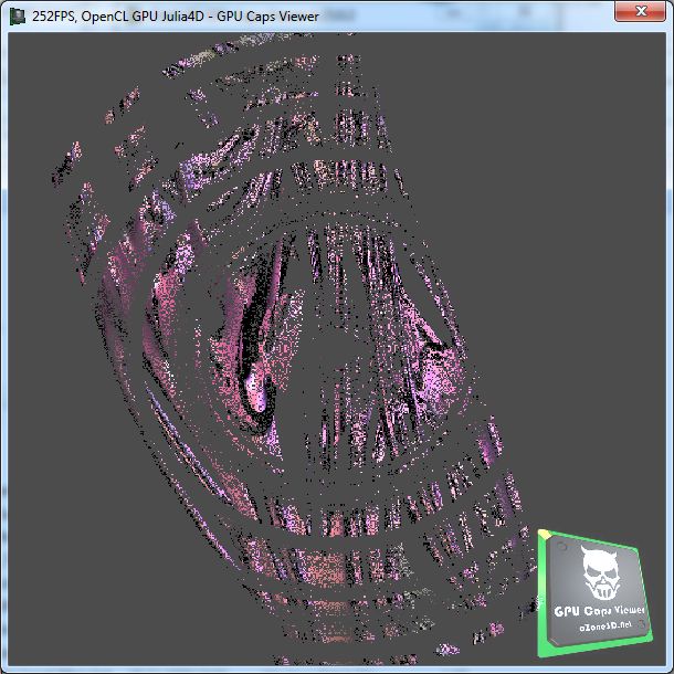 NVIDIA R352.86 - GPU Caps Viewer - OpenCL 1.2 Julia demo is broken