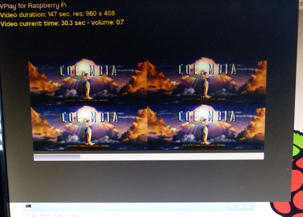 Simple Video Player on Raspberry Pi