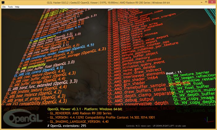 AMD Catalyst 15.6 - GLSL Hacker