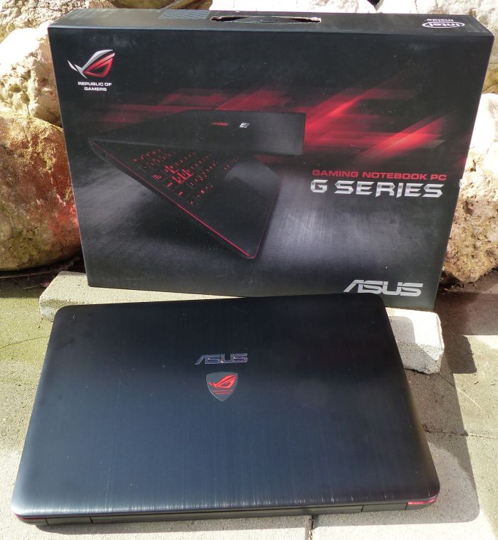 ASUS G551JW gaming notebook